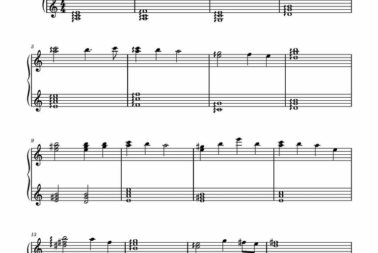 Starlight | Solo Piano | Sheet Music Bundle