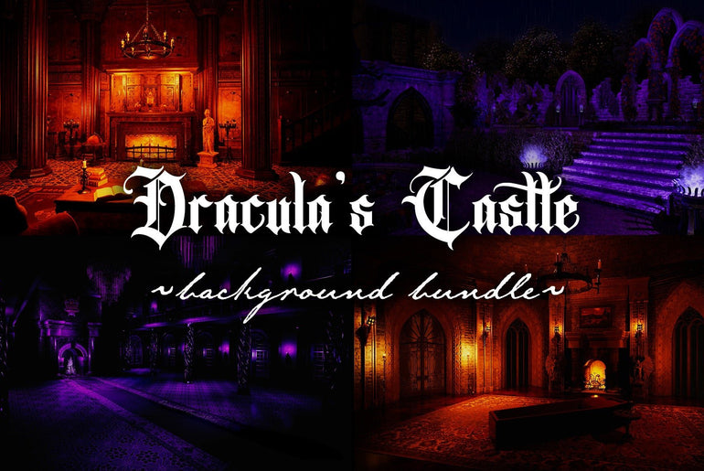 Dracula Backgrounds Bundle 1