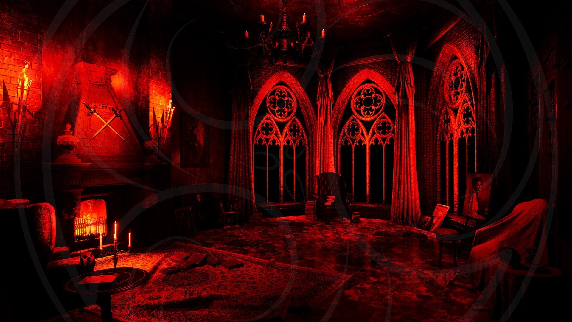 Dracula's Brooding Room Background – Elemental SoundWorks