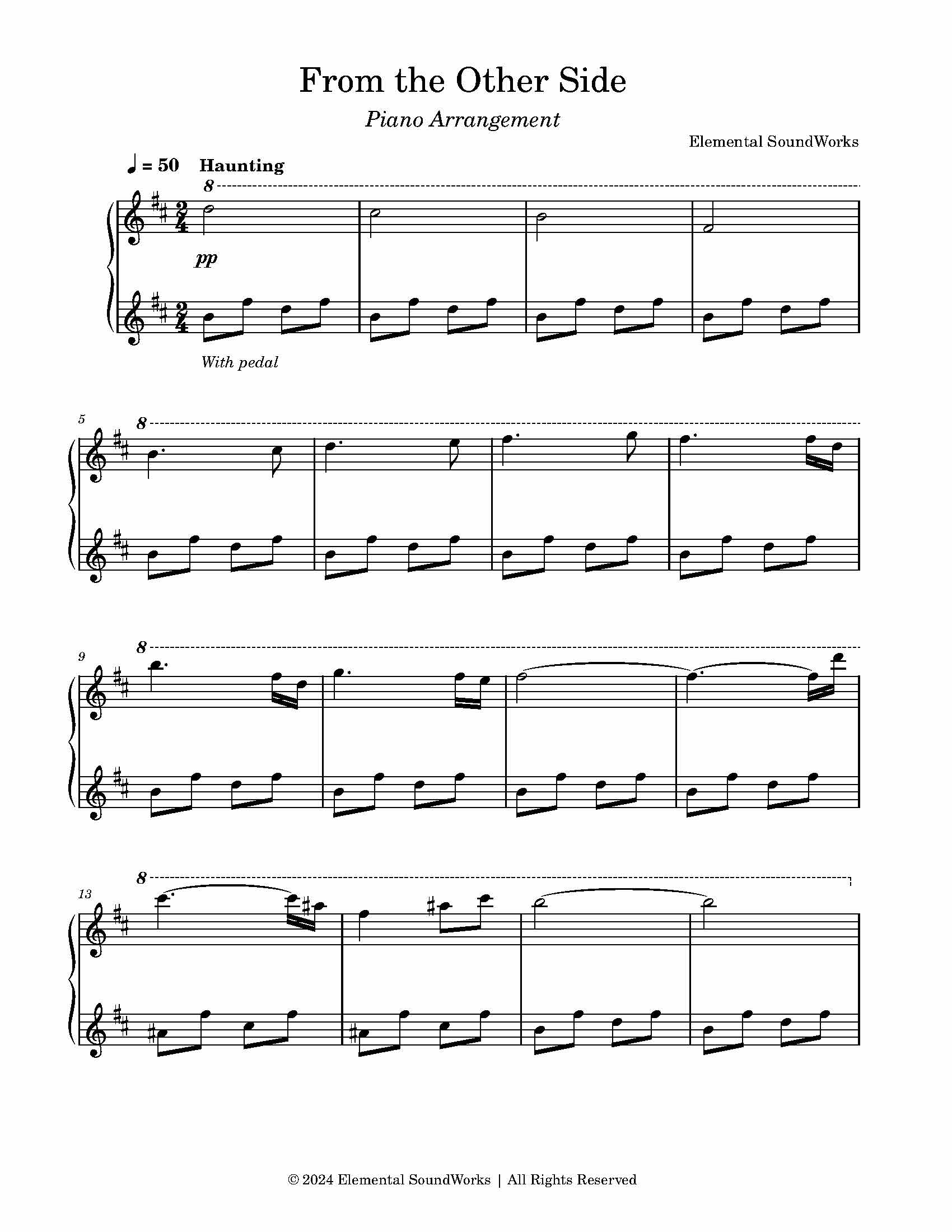 Ghostly Realms | Piano Sheet Music Bundle