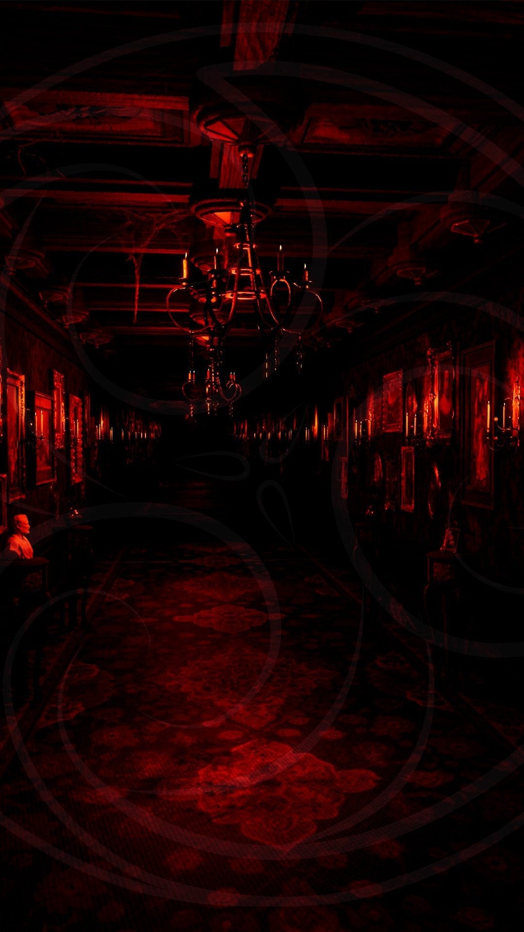 Gothic Mystery Mansion Backgrounds