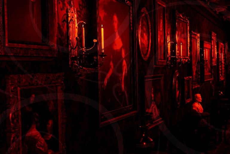 Gothic Mystery Mansion Backgrounds