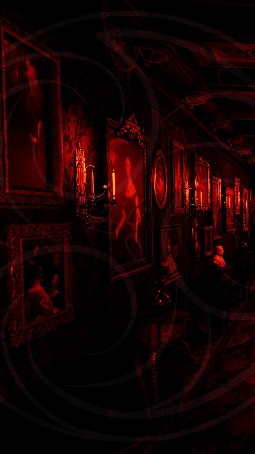 Gothic Mystery Mansion Backgrounds
