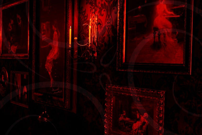 Gothic Mystery Mansion Backgrounds