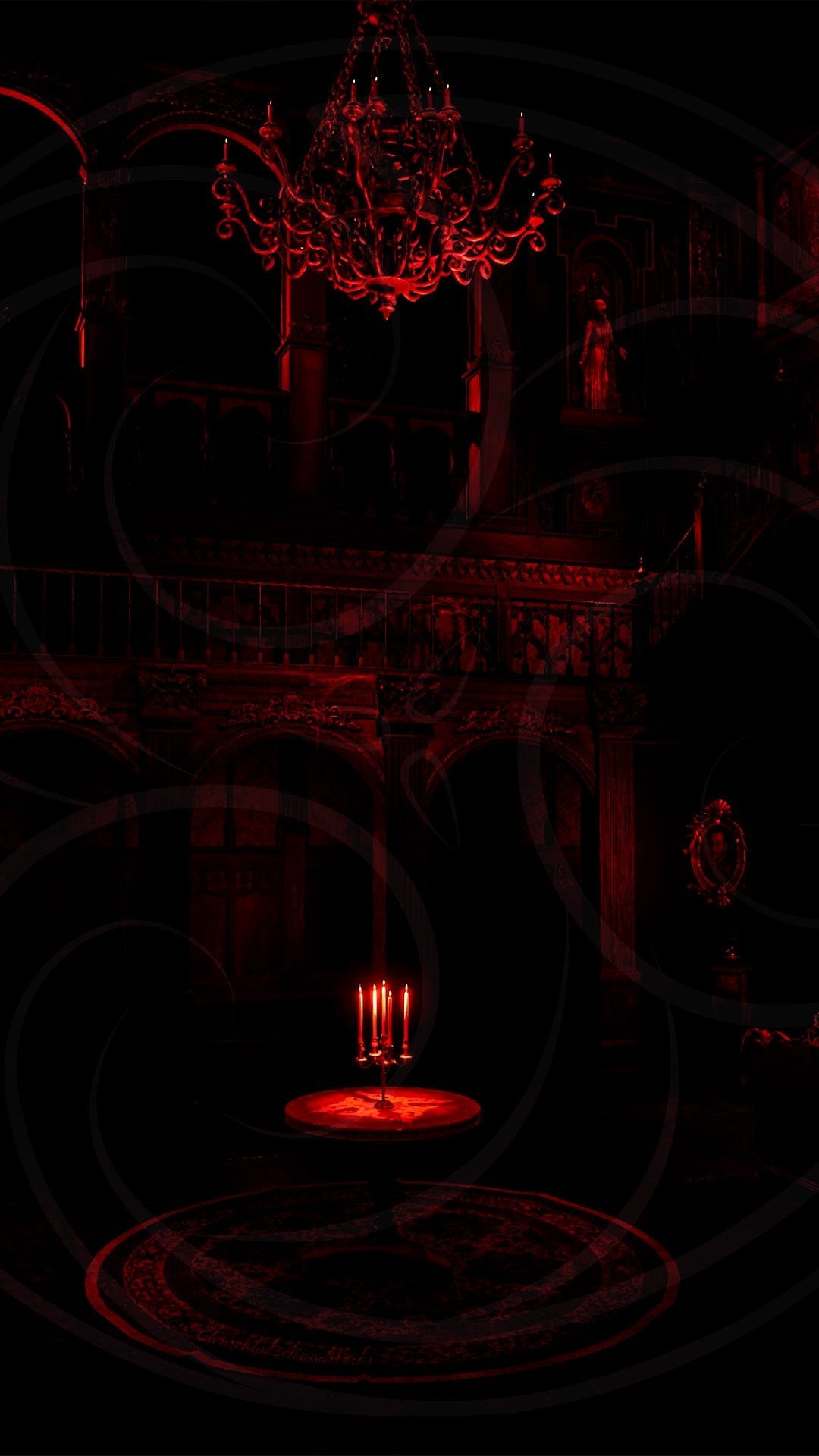 Gothic Mystery Mansion Backgrounds