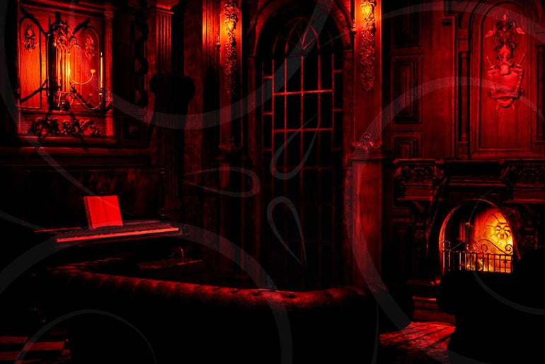 Gothic Mystery Mansion Backgrounds