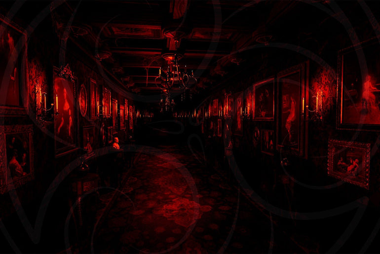 Gothic Mystery Mansion Backgrounds