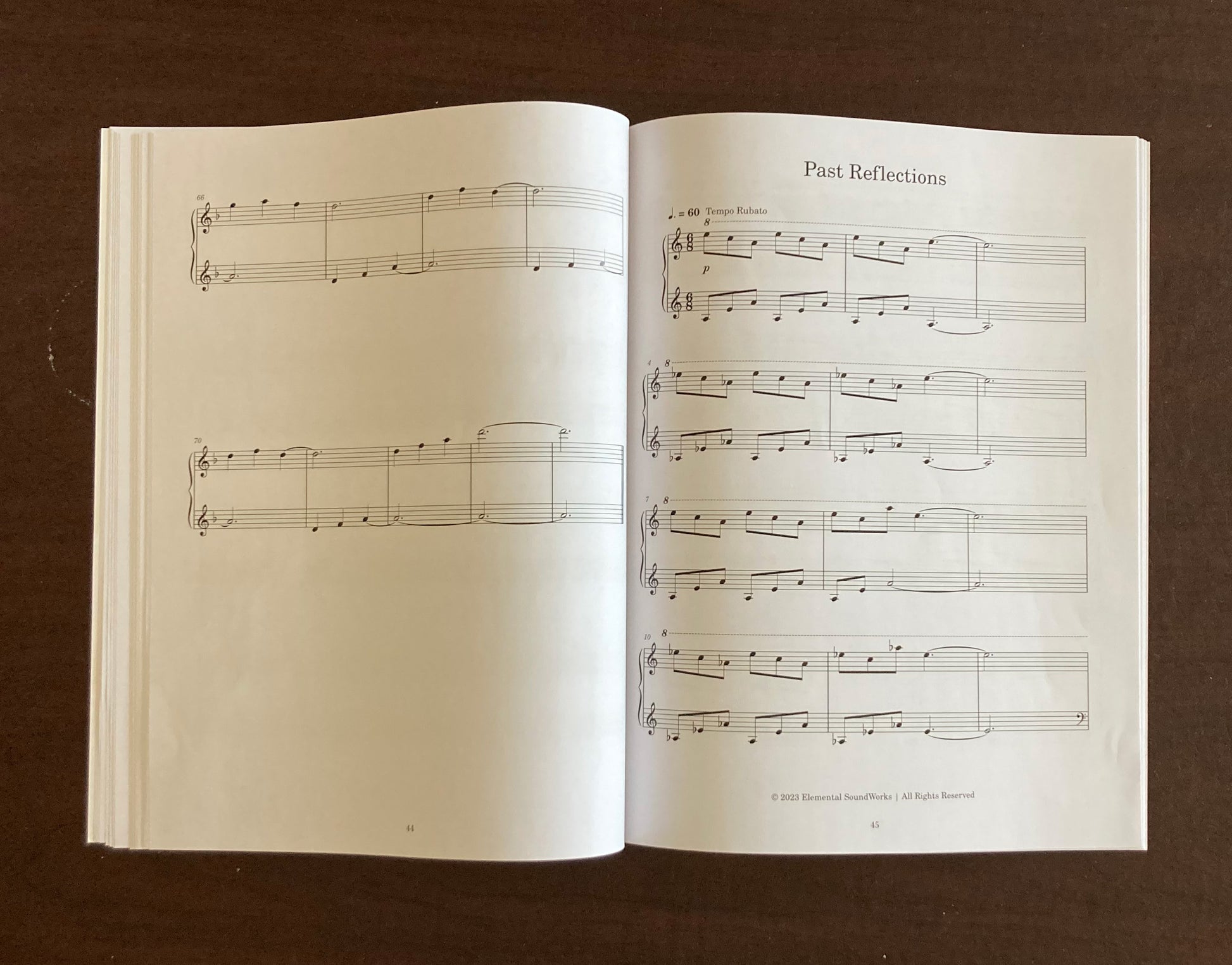 Eternal | Piano Sheet Music Book