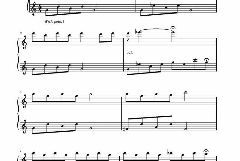 Starlight | Solo Piano | Sheet Music Bundle