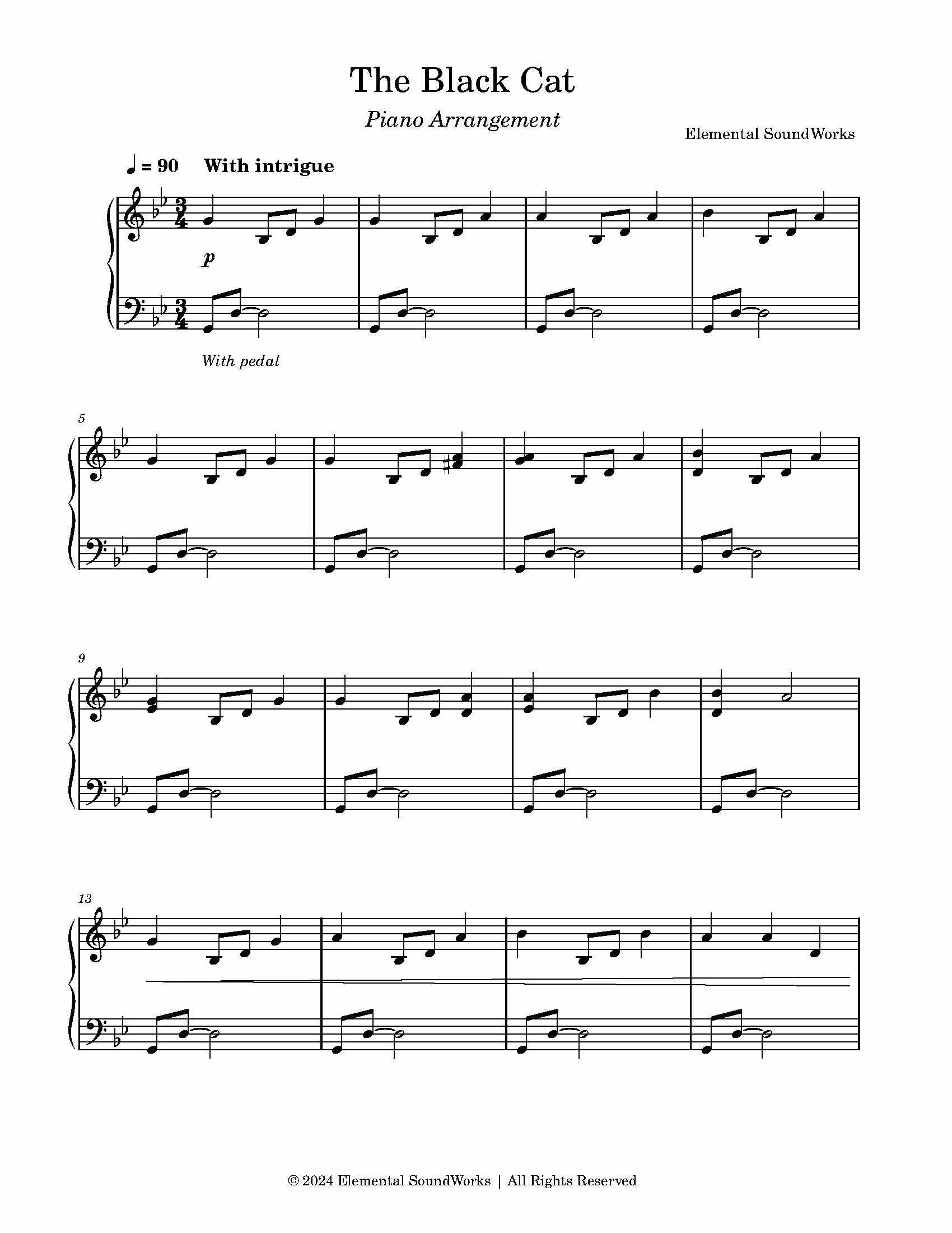 Gothic Mysteries | Piano Sheet Music Bundle