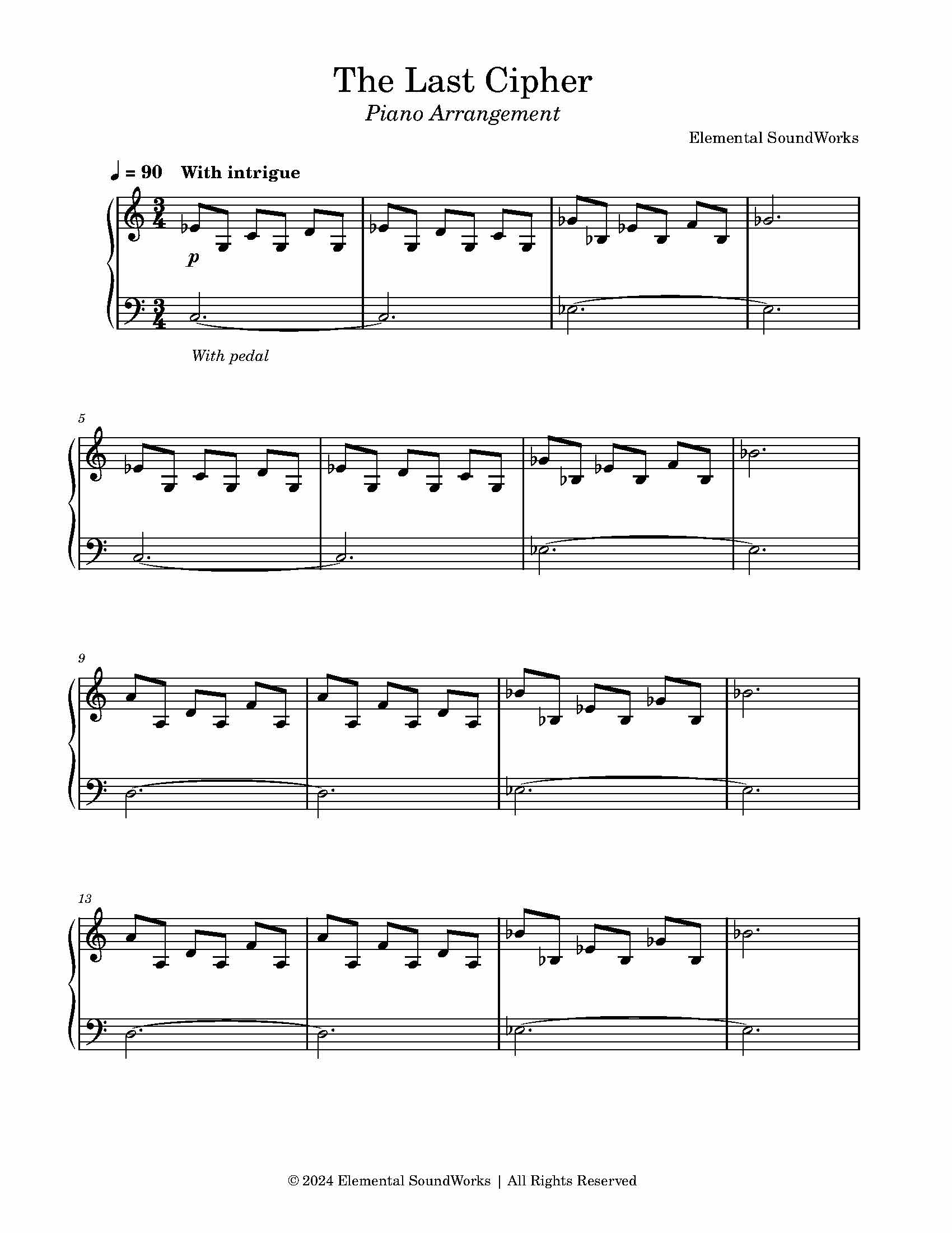 Gothic Mysteries | Piano Sheet Music Bundle