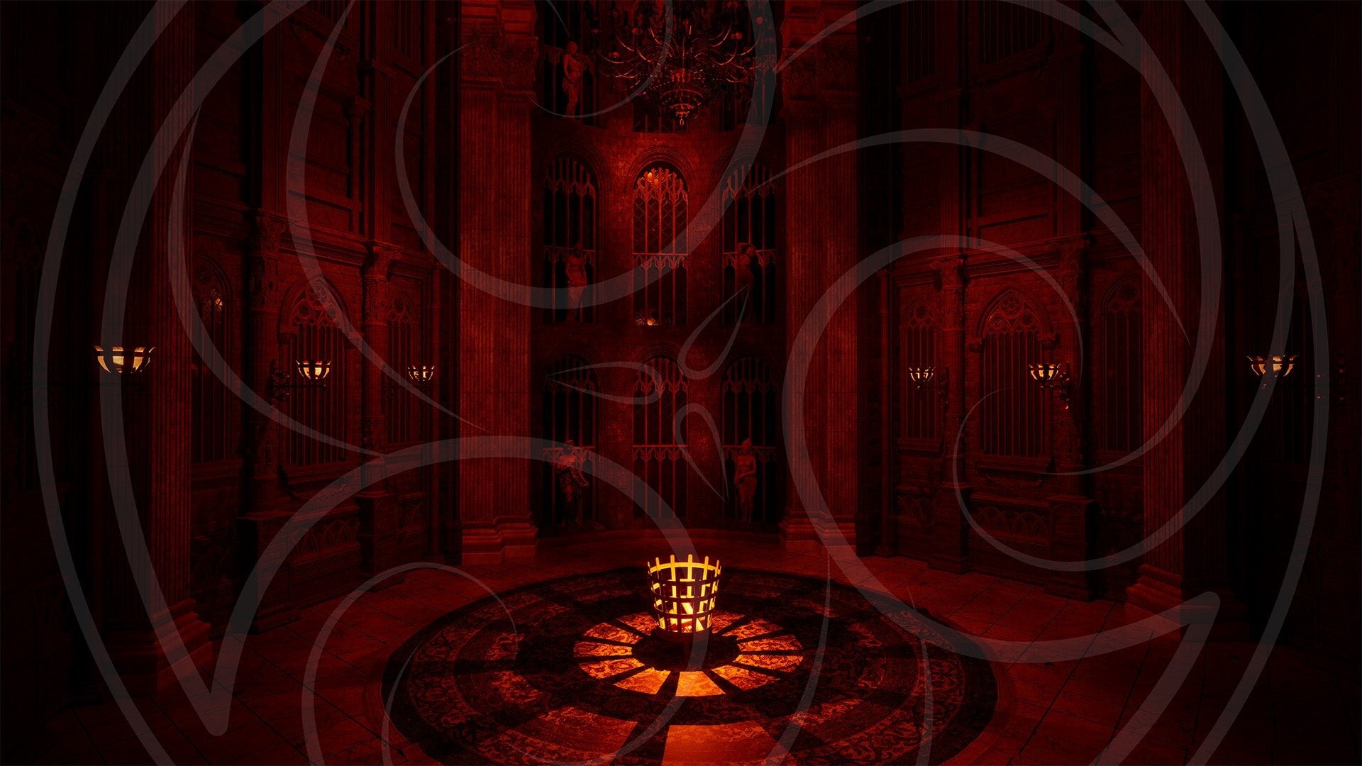 Dracula's Tower Background