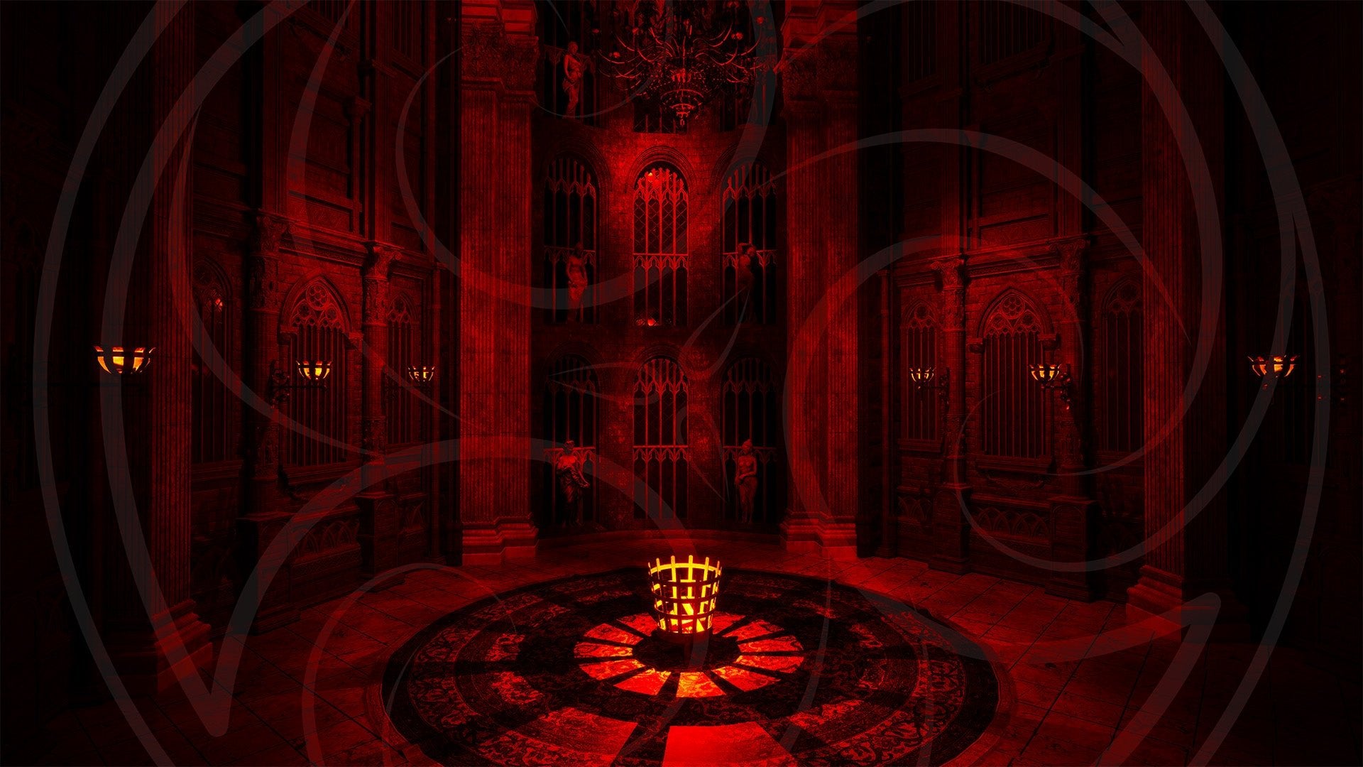 Dracula's Tower Background