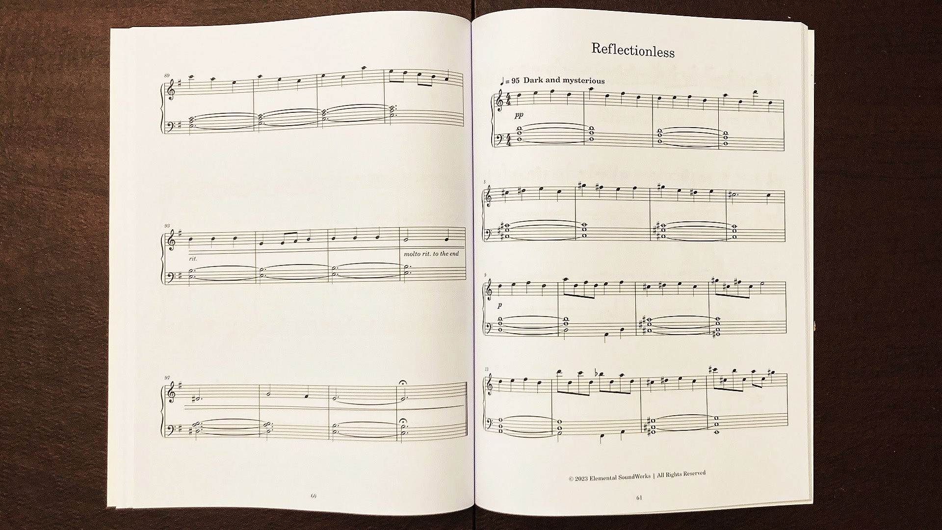 Until the End | Piano Sheet Music Book