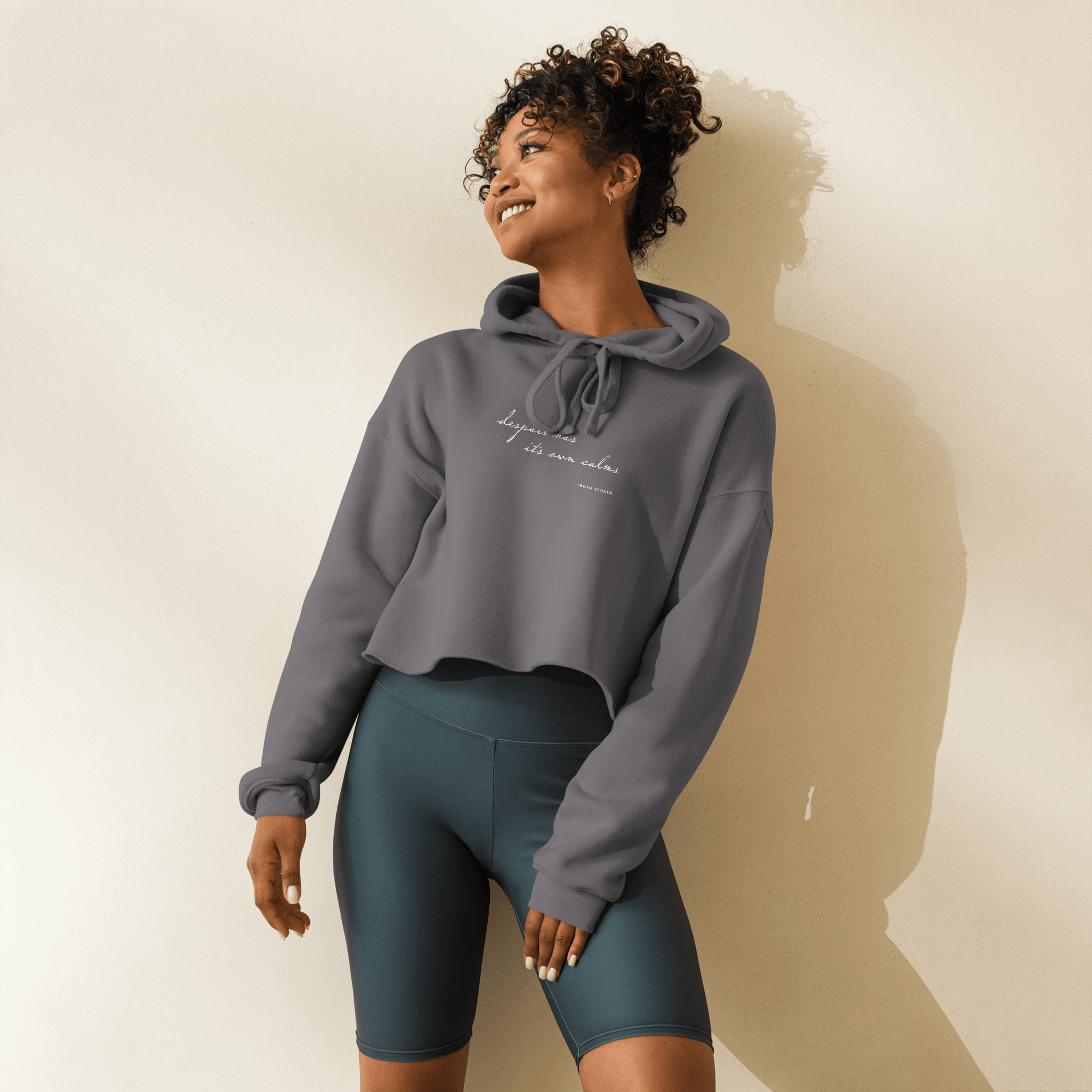Dracula Crop Hoodie | Despair