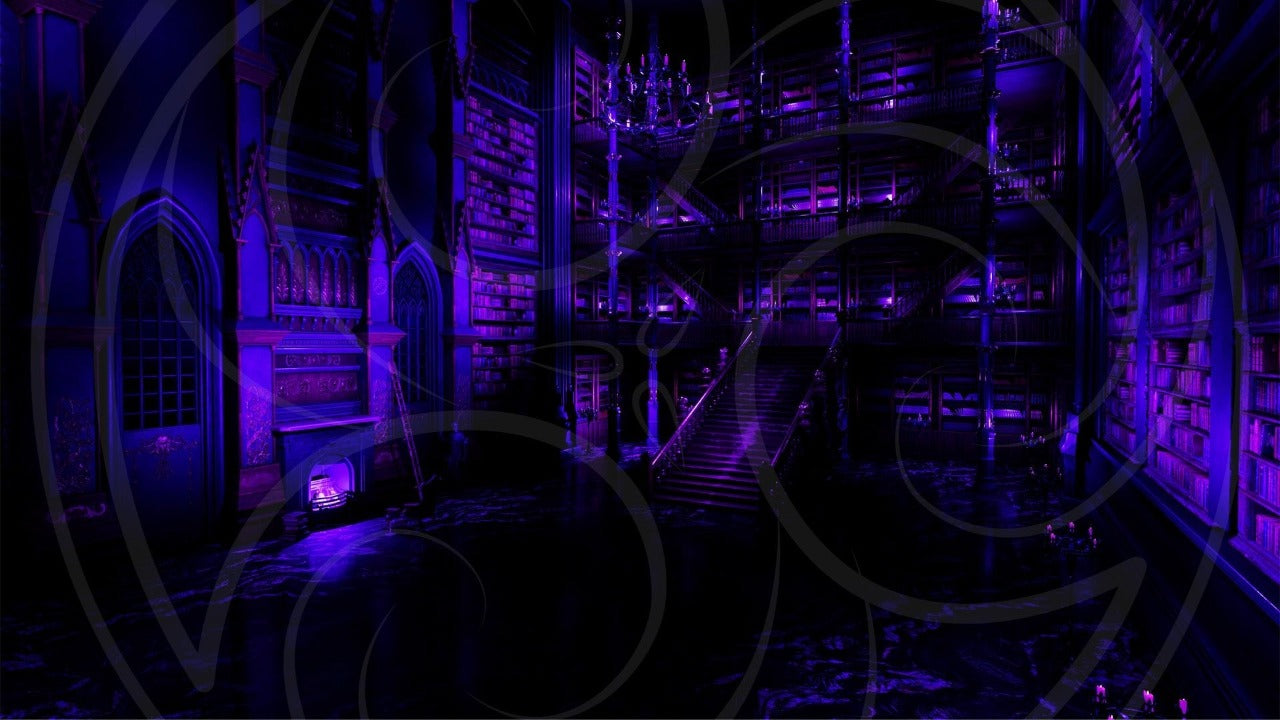 Dracula's Library Backgrounds