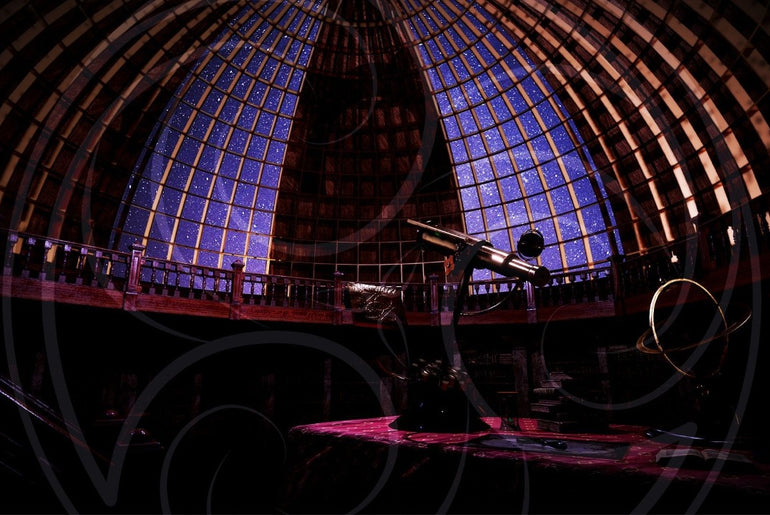 Ancient Observatory Background