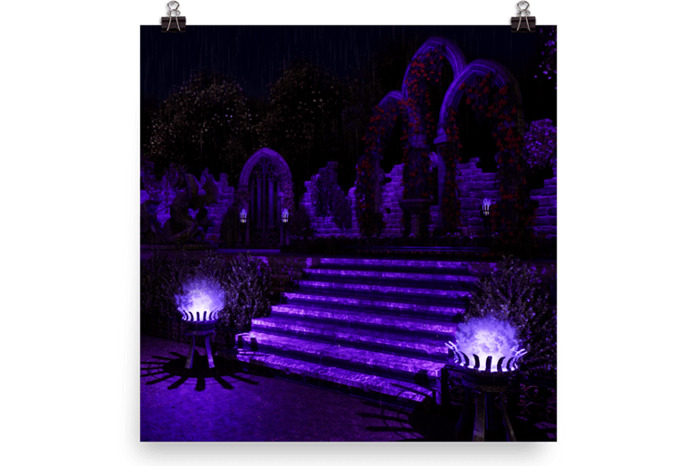 Dracula's Garden Poster