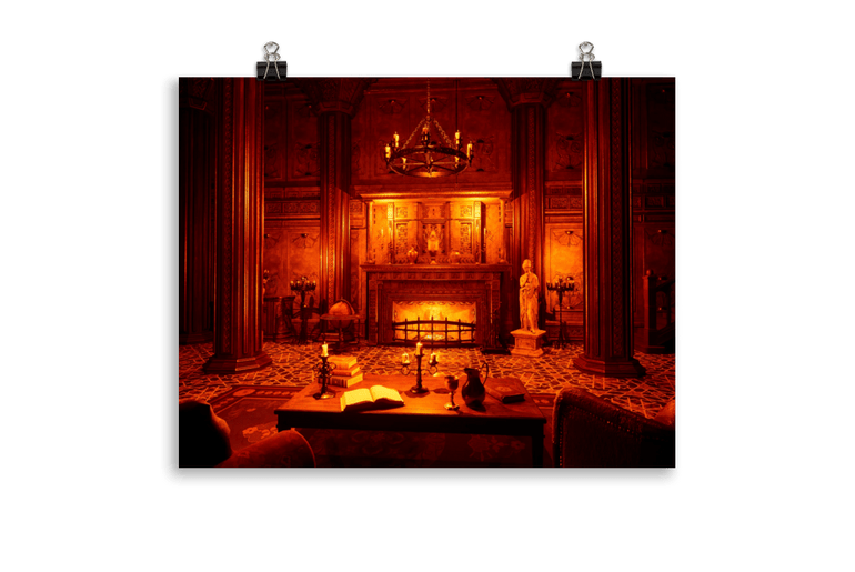 Dracula's Undead Room Poster